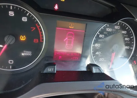 2010 Audi A4 2.0T Premium from USA, damaged, VIN WAUFFAFL4AN019684